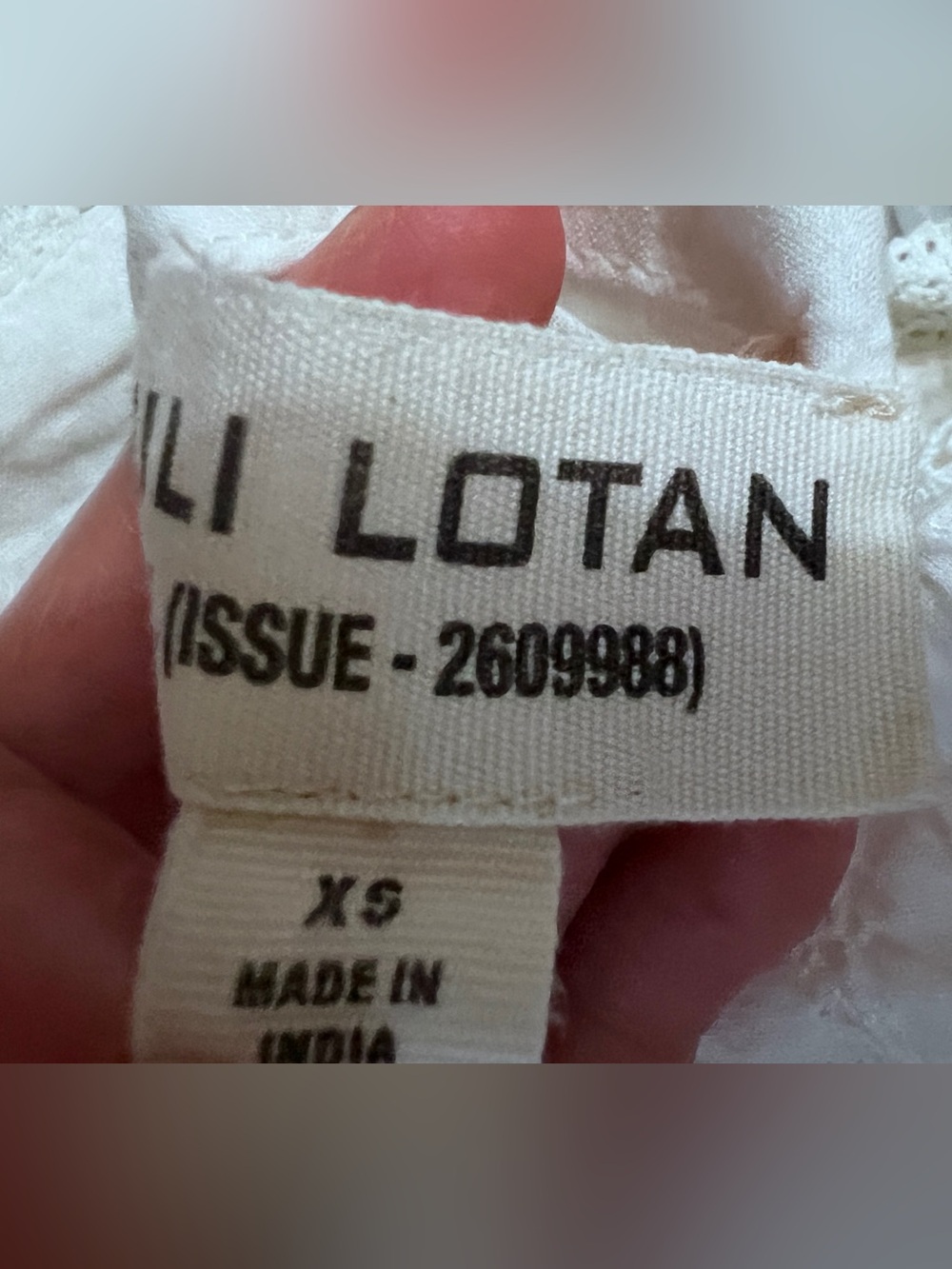Nili lotan Shelia cotton cami top - Picture 8 of 9